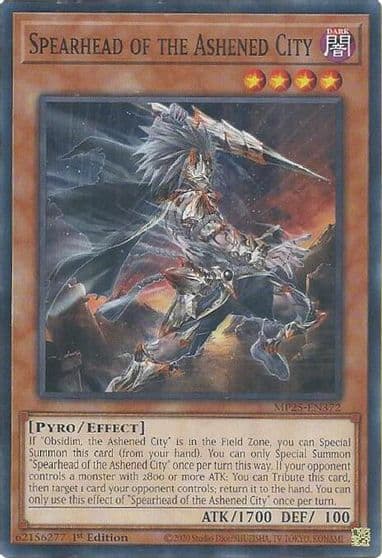 Spearhead of the Ashened City 2025 Mega-Pack Yu-Gi-Oh! card
