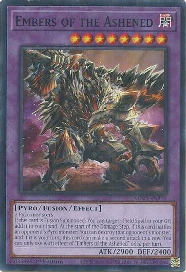 Embers of the Ashened 2025 Mega-Pack Yu-Gi-Oh! card