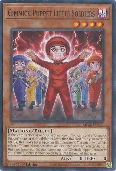 Gimmick Puppet Little Soldiers 2025 Mega-Pack Yu-Gi-Oh! card