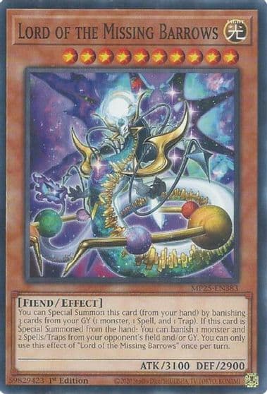 Lord of the Missing Barrows 2025 Mega-Pack Yu-Gi-Oh! card