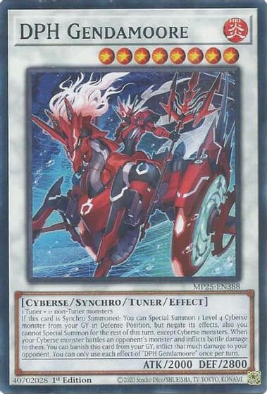 DPH Gendamoore 2025 Mega-Pack Yu-Gi-Oh! card