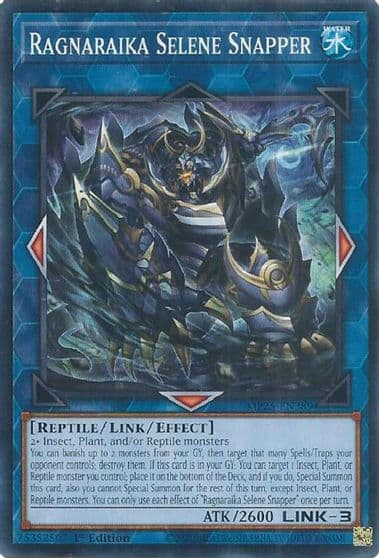 Ragnaraika Selene Snapper 2025 Mega-Pack Yu-Gi-Oh! card