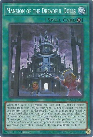Mansion of the Dreadful Dolls 2025 Mega-Pack Yu-Gi-Oh! card