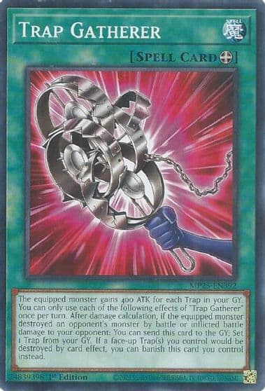 Trap Gatherer 2025 Mega-Pack Yu-Gi-Oh! card