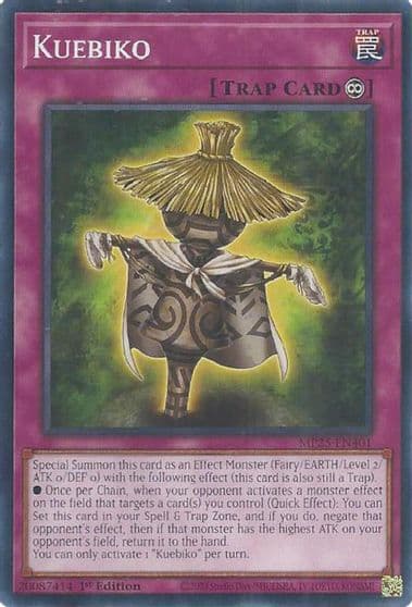 Kuebiko 2025 Mega-Pack Yu-Gi-Oh! card