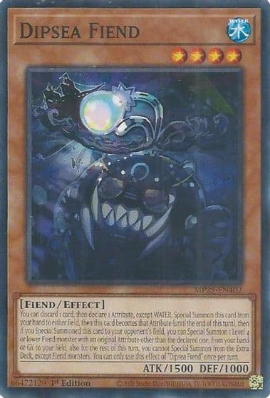 Dipsea Fiend 2025 Mega-Pack Yu-Gi-Oh! card