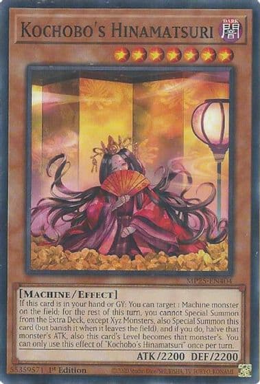 Kochobos Hinamatsuri 2025 Mega-Pack Yu-Gi-Oh! card