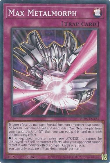 Max Metalmorph 2025 Mega-Pack Yu-Gi-Oh! card