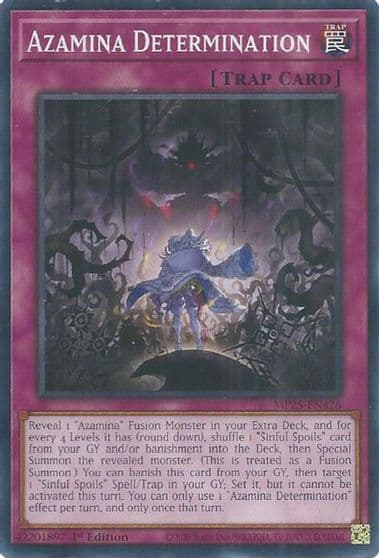 Azamina Determination 2025 Mega-Pack Yu-Gi-Oh! card