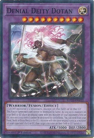 Denial Deity Dotan 2025 Mega-Pack Yu-Gi-Oh! card