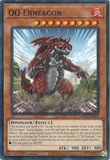 QQ Enneagon 2025 Mega-Pack Yu-Gi-Oh! card