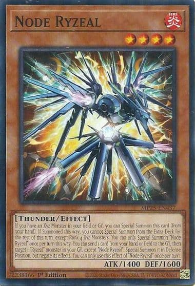 Node Ryzeal 2025 Mega-Pack Yu-Gi-Oh! card