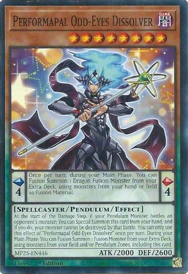 Performapal Odd Eyes Dissolver 2025 Mega-Pack Yu-Gi-Oh! card
