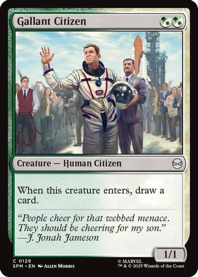 Gallant Citizen Marvel's Spider-Man Magic card