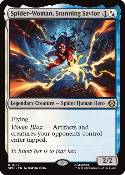 Spider Woman Stunning Savior Marvel's Spider-Man Magic card
