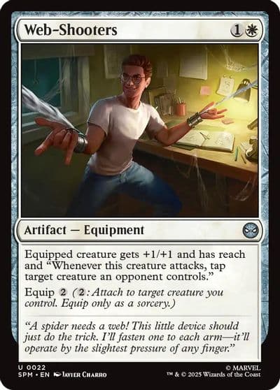 Web Shooters Marvel's Spider-Man Magic card