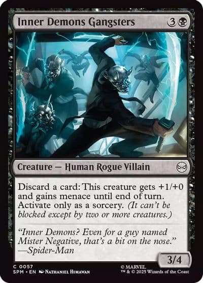 Inner Demons Gangsters Marvel's Spider-Man Magic card