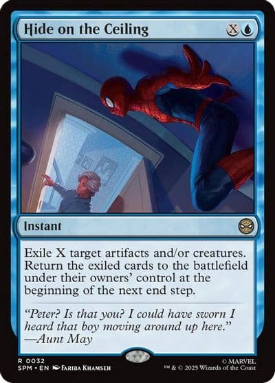 Hide on the Ceiling Marvel's Spider-Man Magic card