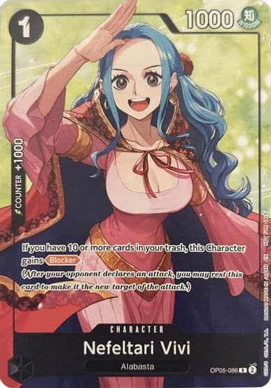 Nefeltari Vivi Welcome Pack Vol 2 One Piece Promotion Cards One Piece card