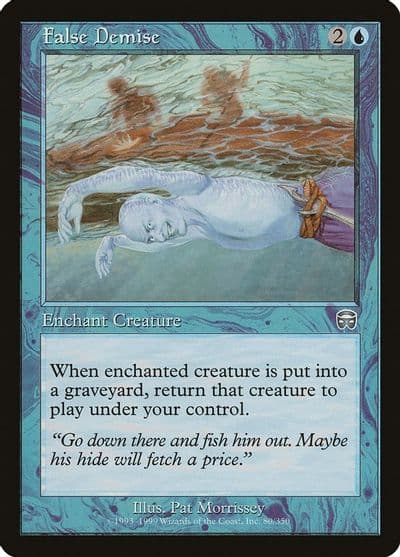 False Demise Mercadian Masques Magic card