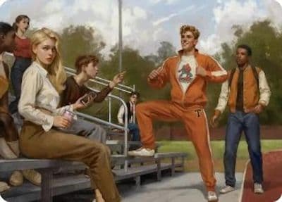 Flash Thompson Spider Fan Art Card Art Series: Marvel's Spider-Man Magic card