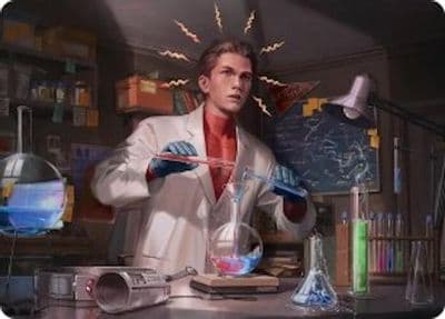 Peter Parker Art Card 3 54 Art Series: Marvel's Spider-Man Magic card