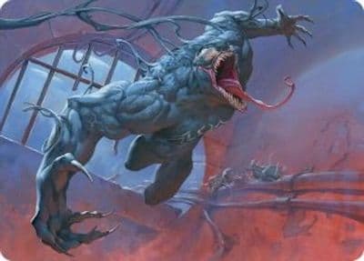 Venom Evil Unleashed Art Card Art Series: Marvel's Spider-Man Magic card