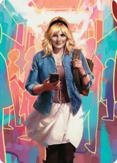 Gwen Stacy Art Card 13 54 Art Series: Marvel's Spider-Man Magic card