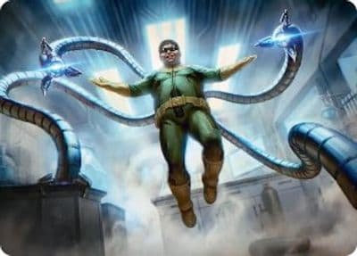 Doctor Octopus Master Planner Art Card 25 54 Art Series: Marvel's Spider-Man Magic card