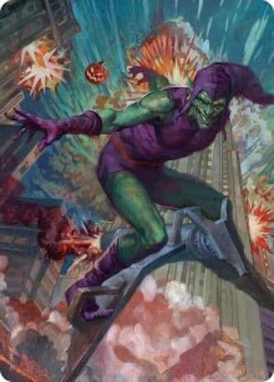 Green Goblin Art Card 26 54 Art Series: Marvel's Spider-Man Magic card