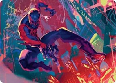 Spider Man 2099 Art Card Art Series: Marvel's Spider-Man Magic card