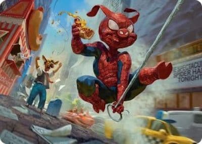 Spider Ham Peter Porker Art Card Art Series: Marvel's Spider-Man Magic card