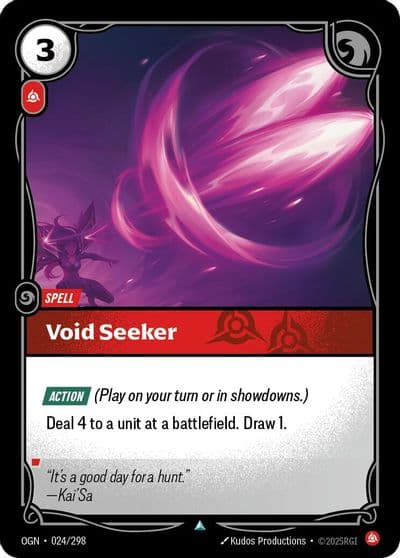 Void Seeker Origins Riftbound card