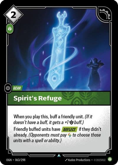 Spirits Refuge Origins Riftbound card