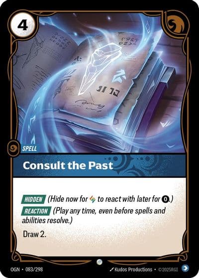 Consult the Past Origins Riftbound card