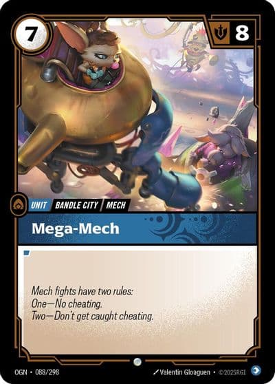 Mega Mech Origins Riftbound card