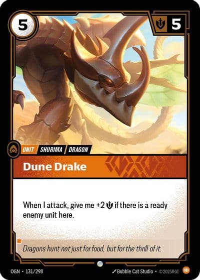 Dune Drake Origins Riftbound card