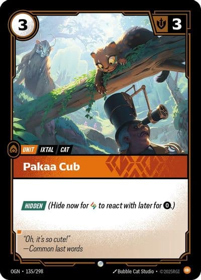 Pakaa Cub Origins Riftbound card