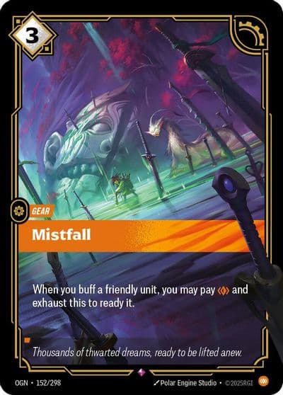 Mistfall Origins Riftbound card