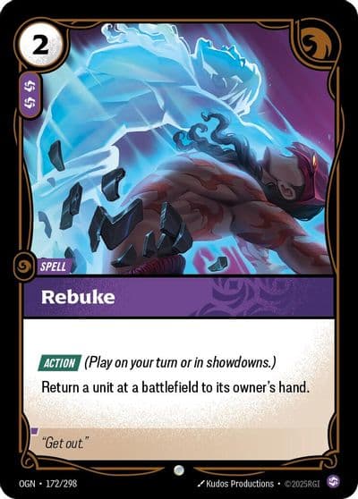 Rebuke Origins Riftbound card