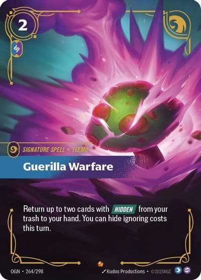 Guerilla Warfare Origins Riftbound card