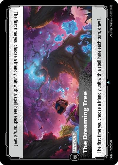 The Dreaming Tree Origins Riftbound card