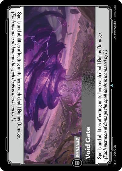 Void Gate Origins Riftbound card