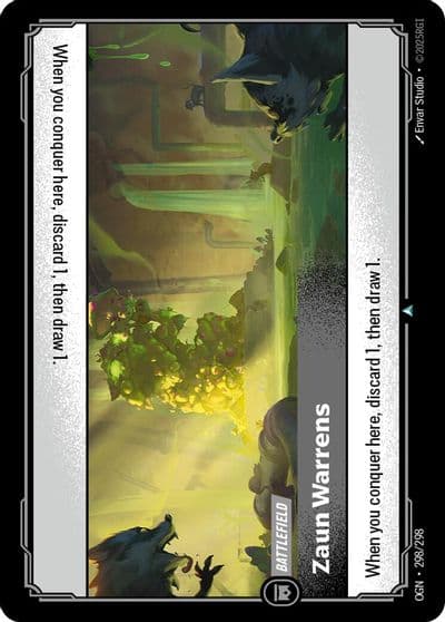 Zaun Warrens Origins Riftbound card