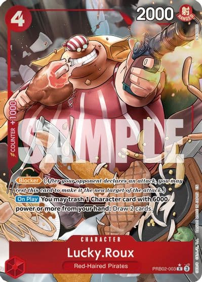 LuckyRoux Alternate Art Premium Booster -The Best- Vol. 2 One Piece card