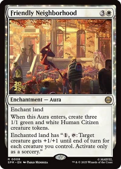Friendly Neighborhood Prerelease Cards Magic card