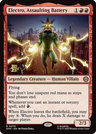 Electro Assaulting Battery Prerelease Cards Magic card
