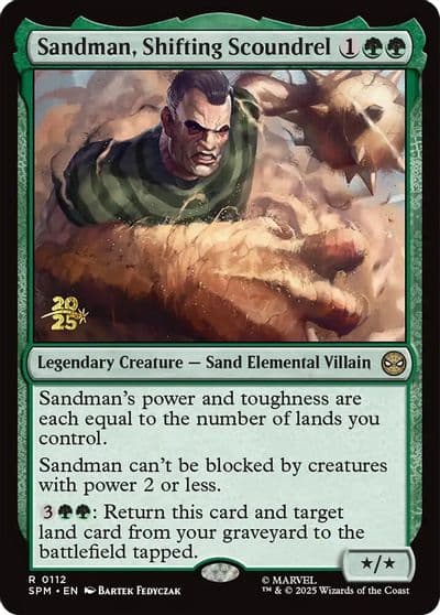 Sandman Shifting Scoundrel Prerelease Cards Magic card