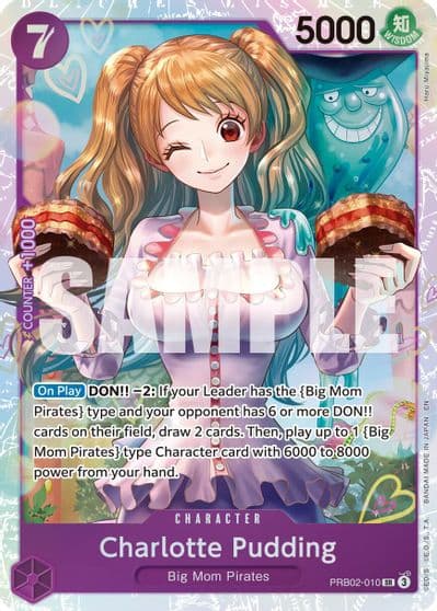 Charlotte Pudding PRB02 010 Premium Booster -The Best- Vol. 2 One Piece card