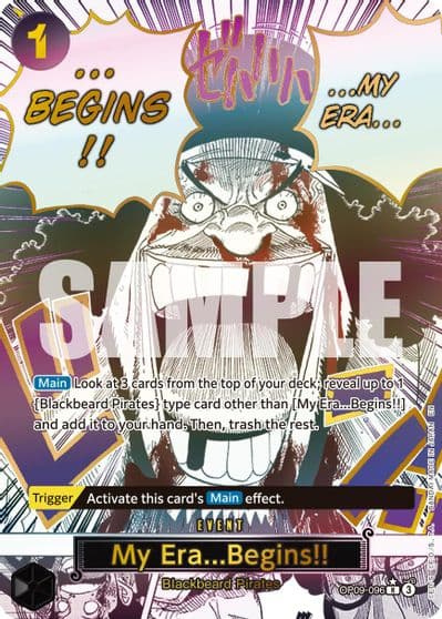 My EraBegins Alternate Art Premium Booster -The Best- Vol. 2 One Piece card